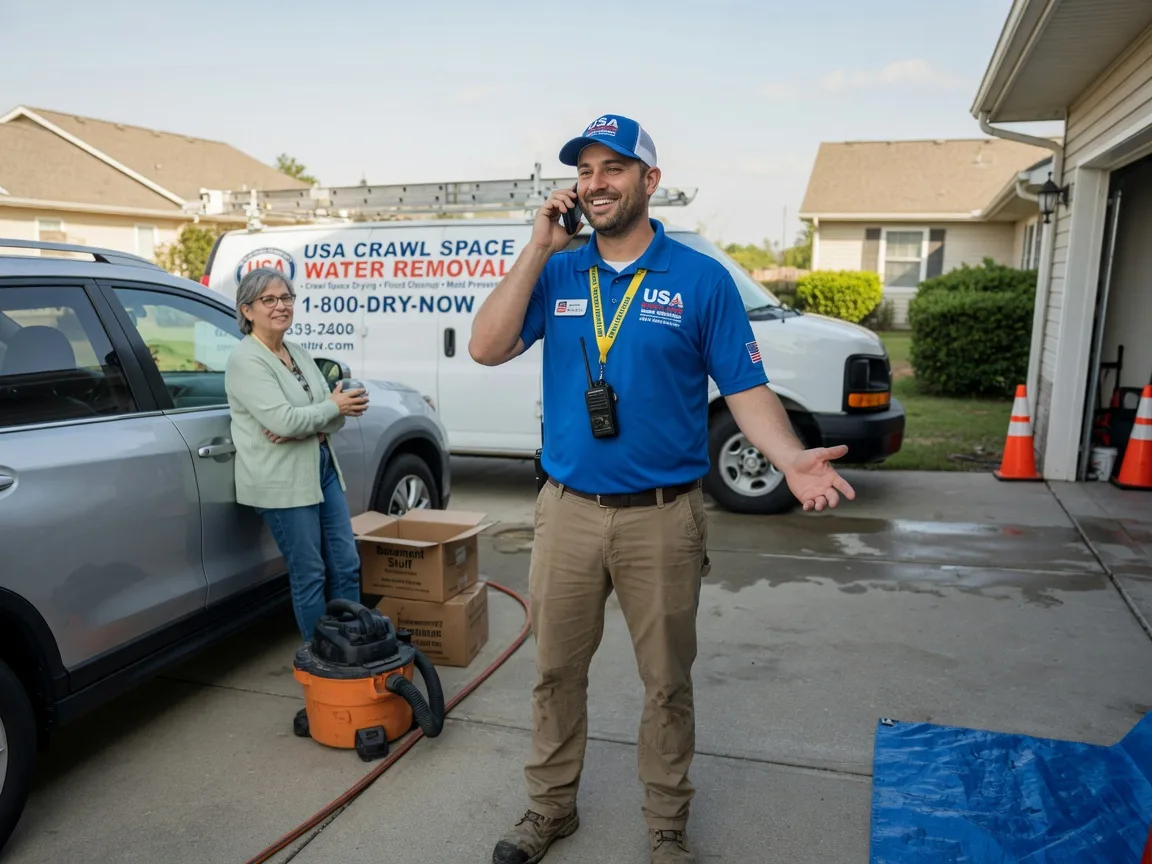 Crawl Space Water Removal Elm Creek, NE FAQs